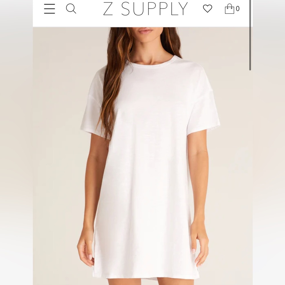 Z supply White Tshirt Dress